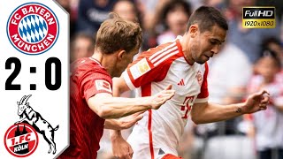 FC KÖLN VS Bayern Munich  (2-0) | All Goals & Extended Highlights |- Bundesliga 2024