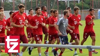 Der FC Bayern zurück aus China: Aus dem Flugzeug direkt auf den Trainingsplatz