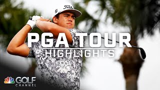 PGA Tour Highlights: 2024 Cognizant Classic in The Palm Beaches, Round 2 | Golf Channel