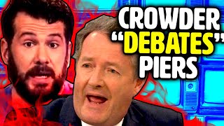 Piers Morgan brings out the softest kid gloves to "debate" Crowder
