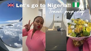 UK to Nigeria Travel Vlog! | Detty December🇳🇬