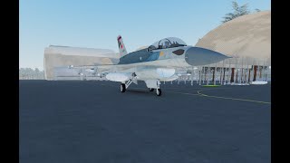 F-16I startup procedure [Unknown Airbase Roblox]