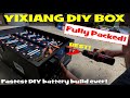 We loaded-up the Yixiang DIY Battery Box. Unbelievable fast DIY build process, best case right now?