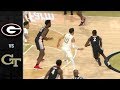 Georgia vs. Georgia Tech Basketball Highlights (2018-19)