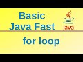 For loops - Basic Java Fast (9)