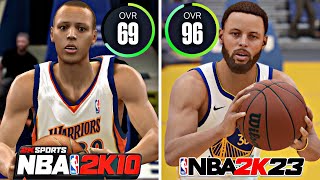 Full Court Shot With Stephen Curry In Every NBA 2K (NBA 2K10 - NBA 2K23)
