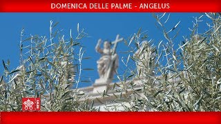 Papa Francesco - Celebrazione della Domenica delle Palme – Recita dell’Angelus 2018-03-25