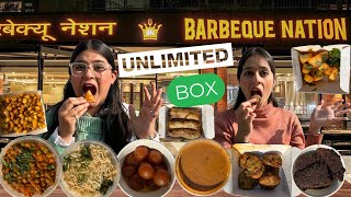 Barbequenation Box Eating Challenge🔥/ 10 Min Unlimited Food Eating Challenge🔥