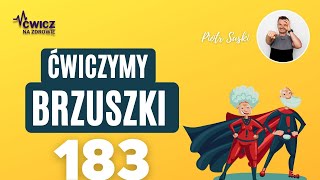 Ćwiczymy brzuszki - Ćwicz na zdrowie - gimnastyka dla 50+ / odc. 183