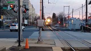 Car almost hits Septa train 448 on it's way to Warminster