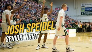 Men's Basketball: Josh Speidel Senior Night