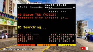 🔴Atlantic County, New Jersey (USA) -- LIVE 24/7 scanner feed
