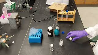 Reacting glyphosate with FMOC-Cl and extracting