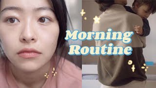 [ENG] 居家隔离 Vlog | Morning Routine w/ 2 KIDS |带娃日常 | 简单早餐 | 桃酱Vlog