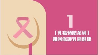 【乳癌預防系列1】如何保護乳房健康