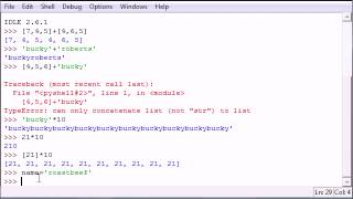 Python Programming Tutorial 11 Editing Sequences video x flv