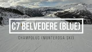 Champoluc C7 Belvedere Blue Slope