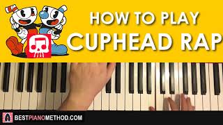 HOW TO PLAY - Cuphead Rap - JT Music (Piano Tutorial Lesson)