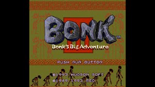 PC Engine Longplay [038] Bonk 3: Bonk's Big Adventure (US)