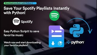 Download Spotify Playlists Instantly with Python! 🎵📥