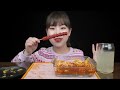 mukbang asmr 吃播｜嗦粉来了！炸蛋螺蛳粉才是真绝 今天吃加臭加辣螺蛳粉 炸串 炸蛋 咀嚼音