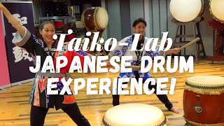 Japanese Taiko Drum Experience at TAIKO-LAB - LIVE JAPAN