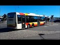 buses at rådhusparken in jönköping sweden 2016