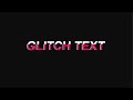 Glitch Text Effect – Make Your Frontend Project Stand Out with a Unique Text Animation in HTML & CSS