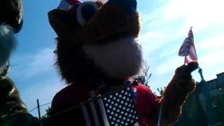 PHS mascots @ 4th of July Parade