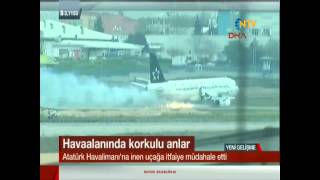 Turkish Airlines Crash Landing Caught on tape