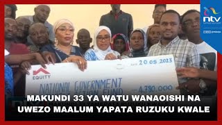 Makundi 33 ya watu wanaoishi na uwezo maalum yapata ruzuku Kwale