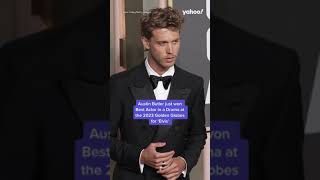 Austin Butler wins Best Actor at 2023 Golden Globes for 'Elvis' | #shorts #yahooaustralia