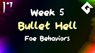 Bullet Hell - Week 5 - General Foe Behavior
