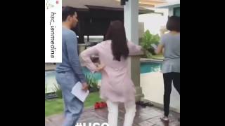 BTS HSC Day 6: Fattah and Fazura on set