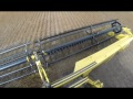 40 airflex header demo soybeans manitoba in cab view