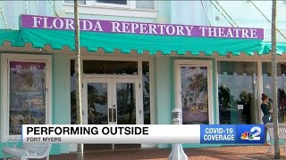 The Florida Repertory Theatre creates new setup for outdoor performances