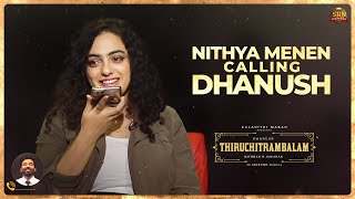 Dhanush reveals true side of Nithya Menen! | #Thiruchitrambalam | #sunpictures