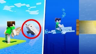 11 Underwater Entrances Your Friends will NEVER Find in Minecraft!