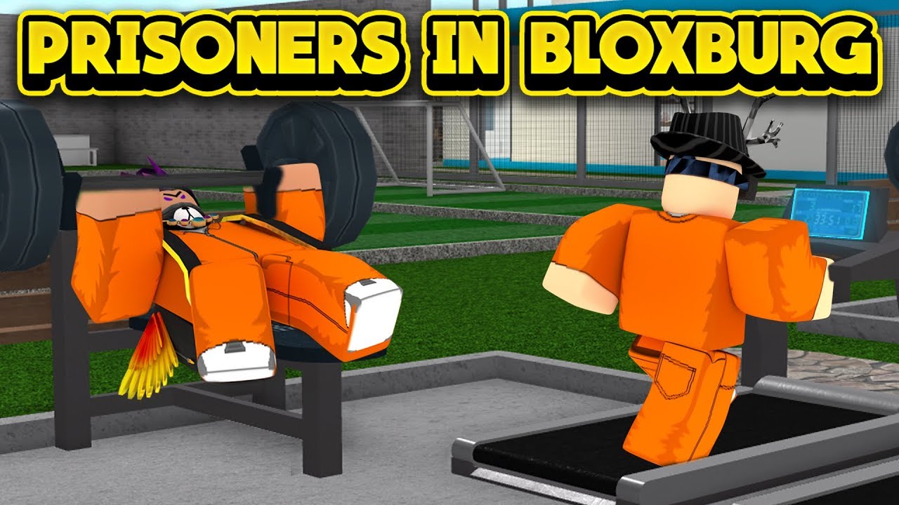 Jailbreak Prisoners In Bloxburg Roblox Bloxburg Youtube