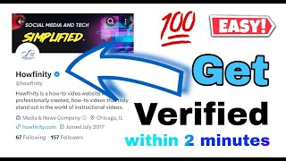 How to get verified on Twitter within 2 minutes !!! | New update | UB Max
