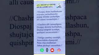 Diospaj Shimi Huillashcata n°625 (Quichua_Letra) Dúo  Mensaje4k