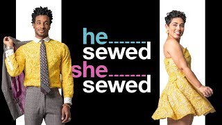 HE SEWED SHE SEWED TRAILER! OUR NEW SHOW ON BLUPRINT