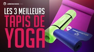 TOP 3 : MEILLEUR TAPIS DE YOGA 2020 ( COMPARATIF \u0026 TEST )