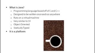 Java Fundamentals - Intro to Java - 02 Introduction