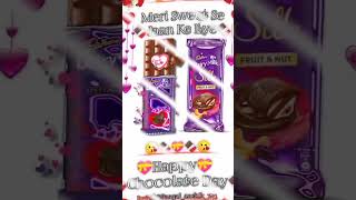 Happy Chocolate Day 💝🍫🍫 #love #shots #youtubeshorts