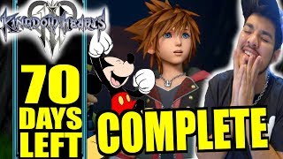 KH3 Countdown: Game Officially Finished Development