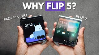 Samsung Galaxy Z Flip 5 vs Motorola Razr 40 Ultra - REAL DIFFERENCE