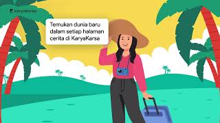 Jelajahi Dunia Tanpa Batas: Nikmati Petualangan Seru Bersama Novel-Novel Pilihan di KaryaKarsa