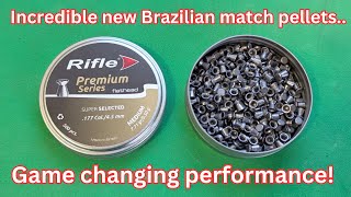 The Brazilian air Rifle super selected match pellets are insane! Affordable Olympic quality