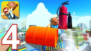Totally Reliable Delivery Mobile - Gameplay Walkthrough Part 4 - Down Town (iOS, Android)